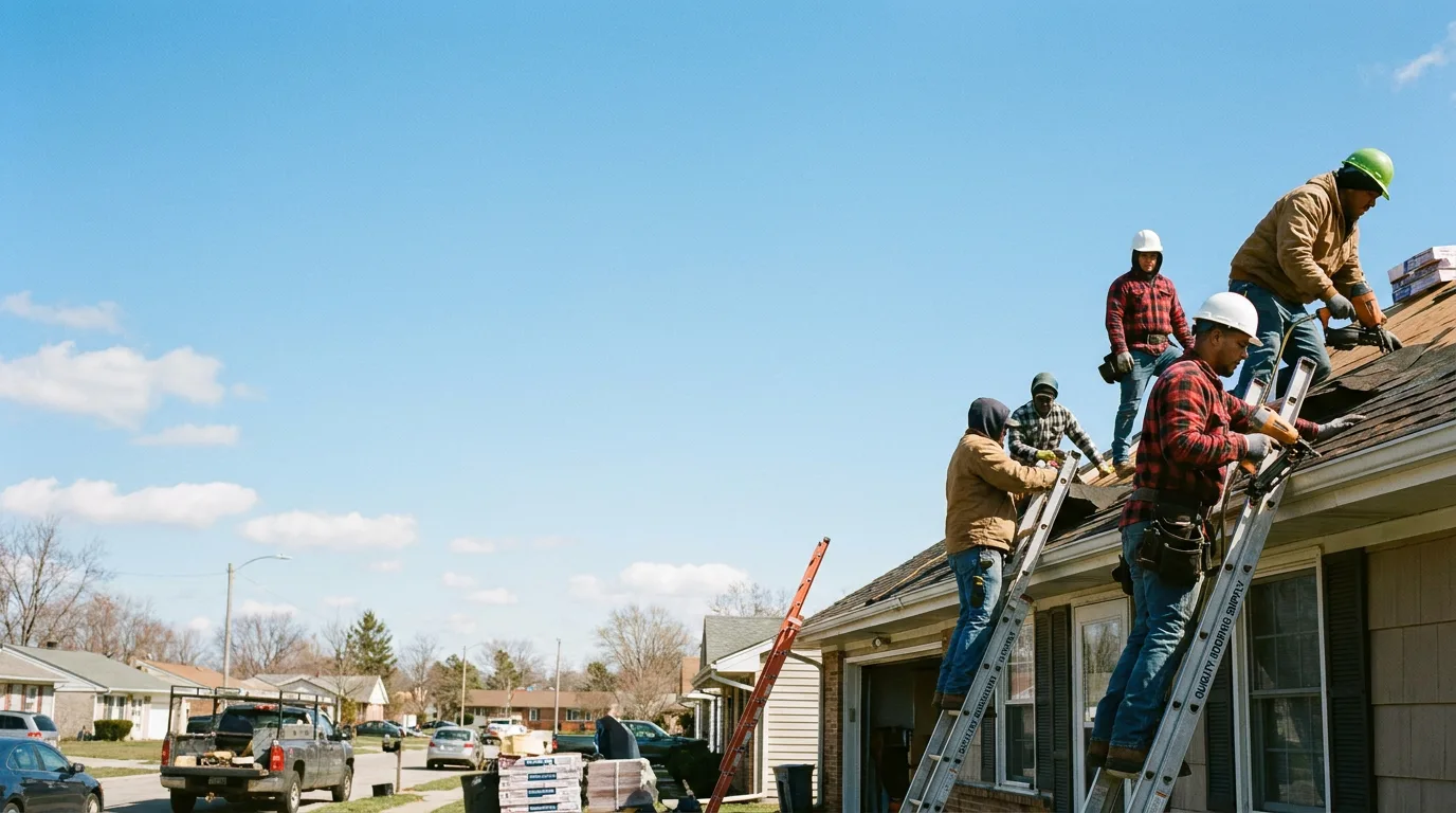 Roofing in Vincentown, NJ near me